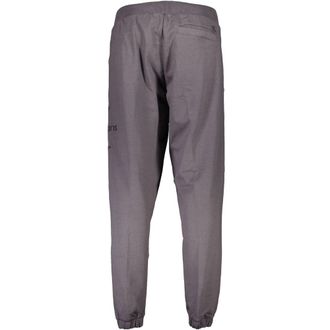 Calvin Klein Logo-Embroidered Cotton Joggers - Gray