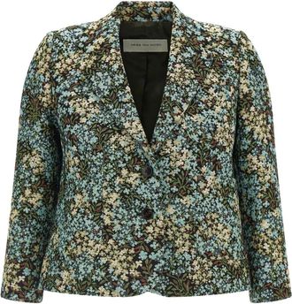 Dries Van Noten Bamis Blazer - Dames - Blazers - Veelkleurig - 2XS - Jassen