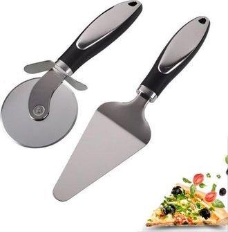 OEM Cortador De Pizza - Servidor De Pasteles - Tijeras Para Pizza Con Mango Antideslizante - Para Cocina - Restaurante - Fiesta