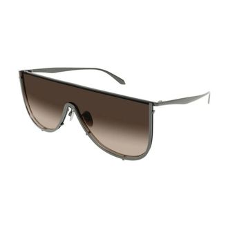 Alaia Accessoires, Dames, Grijs, ONE Size, Masker Zonnebril