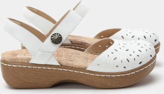 Alegria Womens Opal Clog Sandal In White Breeze