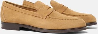 Scarosso Renato Loafers in Tan - Suede at Nordstrom, Size 40.5