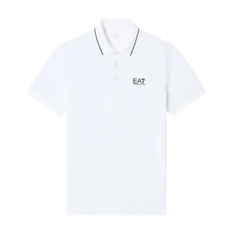 Emporio Armani Core Identity Polo - Heren - Polos - Wit - XL - Katoen - Tops