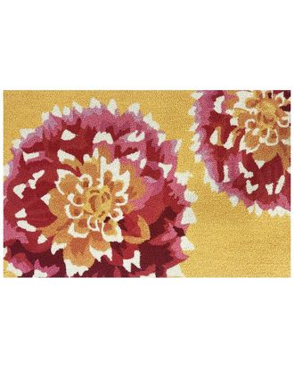 The Rug Market Heirloom Dahlia 30X48in Doormat