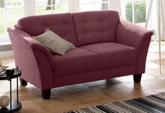 HOME AFFAIRE 2-Sitzer »Trondheim« mit Federkern, Knopfheftung im Rücken, Füsse Buche