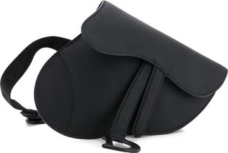 Dior Ultra Matte Saddle Leather belt bag - Zwart