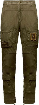 Aeronautica Pa 1387Uct 01493 Broek - Heren - Straight fit broeken - Groen - 2XL - Katoen - Broeken