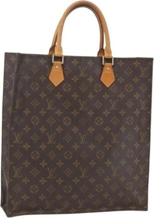 Louis Vuitton Pre-owned Tote Bags, female, Brown, Size: ONE SIZE Pre-owned Vintage Canvas Tote Bag