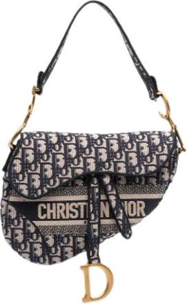 Dior Borsa a spalla Pre-owned Saddle - - Pre-owned - Donna - Blu - ONE SIZE
