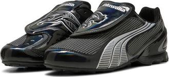 Puma x Ahluwalia V-S1 Soccer Sneaker in Puma Black/Puma Silver at Nordstrom, Size 10.5 Womens