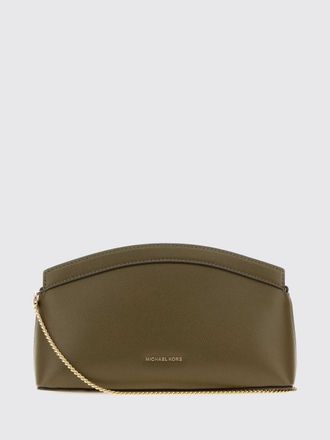 Michael Kors Borsa a tracolla Athena in pelle a grana con catena metallica