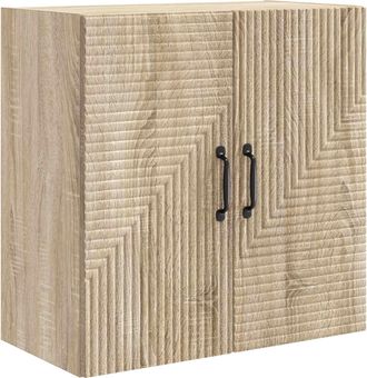 vidaXL Armario De Pared Roble Sonoma 59 X 31 X 60 Cm Vidaxl