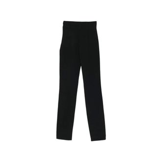 Alberta Ferretti Alberta Ferretti, Slim-fit Trousers, female, Black, Size: M Slim-fit Trousers