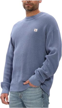 Calvin Klein Uomo, Maglie, Blu, S, new