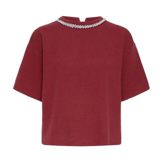 Ichi Ichi, Dames, Tops, Rood, Maat: 2XL