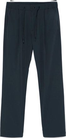 Herno Gray Elastane Casual Mens Pants