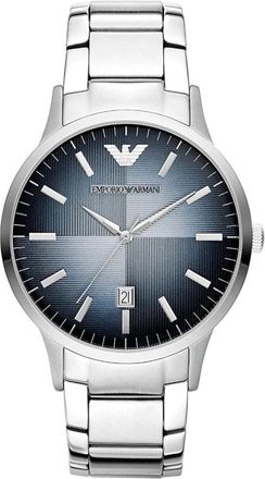 Emporio Armani Renato Horloge - Heren - Horloges - Grijs - ONE Size - Accessoires
