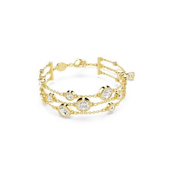 Swarovski Imber WoMens Gold Plated Metal Bracelet - 5680095 Gold Tone - One Size