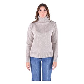 MC2 Saint Barth Philomene Turtleneck - Knitwear - Mujer - Beige - XS