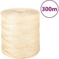 OEM Cuerda 100% Sisal De 2 Mm Y 300 M - Crezuo