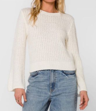 Velvet Heart Solvang Optic Sweater In White
