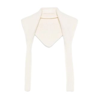 Jacquemus Ribbed-knit Collar Scarf