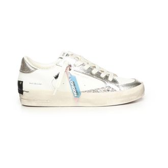 Crime London Sneakers, female, White, Size: 11 US SK8 Deluxe Sneaker