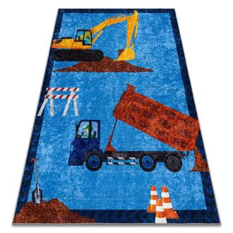 RugsX RugsX Junior Rug in Blue | Size: 200 cm x 290 cm