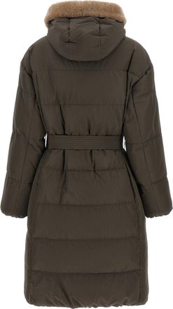 Brunello Cucinelli Boudin Down Jacket - Olive Green