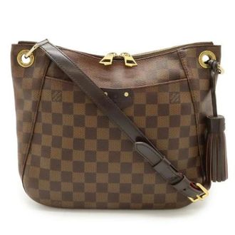 Louis Vuitton Pre-owned Cross Body Bags, female, Brown, Size: ONE SIZE Pre-owned Damier Shoulder Bag