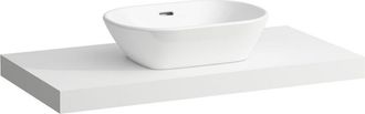 Laufen Lani Plan de toilette, une d&eacute;coupe au centre, - Laufen