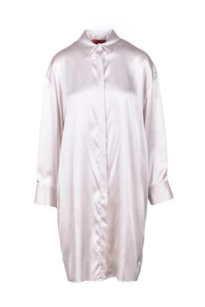 Wild Cashmere Silk Stretch Shirt - Beige