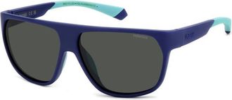 Polaroid Polarized Grey Square Ladies Sunglasses PLD 7053/S 0FLL/M9 60