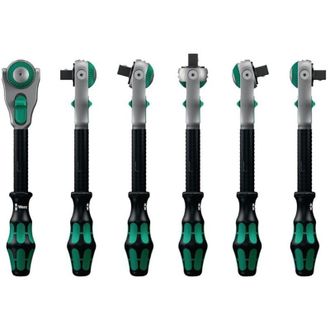 Wera Giratorio Y Posiblemente Trinquete Zyklop Speed 3/8 Pulgadas Z.72 L.199mm Mango 2k Wera