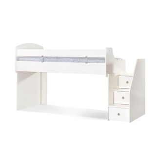 Muemue Cama midi blanca 90x200cm