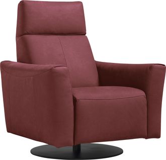 Egoitaliano Sessel »Blues Designsessel, Loungesessel,« drehbar, inkl. manuelle Relaxfunktion durch Push-Back-Mechanismus