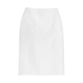 Jil Sander Short Skirts, female, White, Size: L Technical Faille Skirt