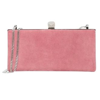 Jimmy Choo London Pre-owned Clutches, female, Pink, Size: ONE SIZE Pre-owned Celeste Clutch