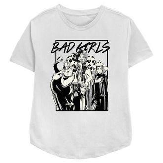 Disney Womens Disney Bad Girls Graphic T-Shirt in White at Nordstrom, Size Xx-Large