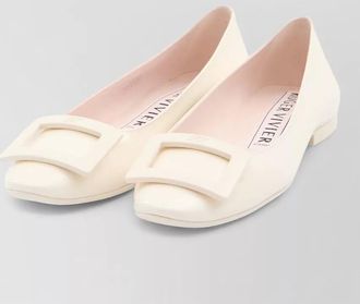 Roger Vivier leather ballerina shoes