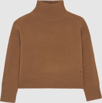 Kujten Pull Ulla Crop Macchiato