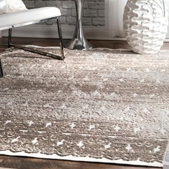 nuLOOM Contemporary Carla Floral Area Rug