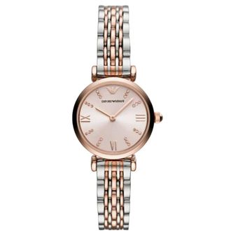 Emporio Armani Ar 11223 Horloge - Dames - Horloges - Roze - ONE Size - Accessoires