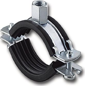 Fischer Abrazadera De Manguera Frs 121-128 M8 / M10 (paquete De 10)