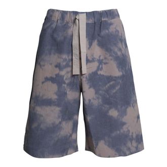 Laneus Casual Shorts, male, Blue, Size: M Bermuda Shorts