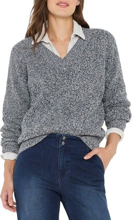 Nic+Zoe Nic+Zoe Shaker Stitch Sweater