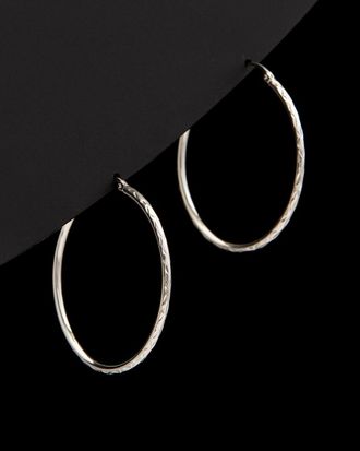 Italian Gold, Inc 14K Italian Gold Diamond-Cut Hoops