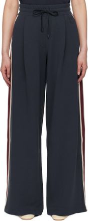 パンツ PRADA Midnight blue wool cigarette pant Prada Midnight Blue Wool Cigarette Pant from $879.00 - on