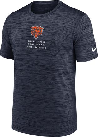 Nike Chicago Bears Velocity Nike Mens Dri-FIT NFL T-Shirt in Blue | NKPQ41L7Q-QMV