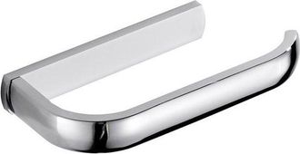 OEM Soporte Para Rollo De Papel Higi&eacute;nico Plateado Brillante - Cromado, Superventas (19,5 Cm X 8,8 Cm X 2,6 Cm)